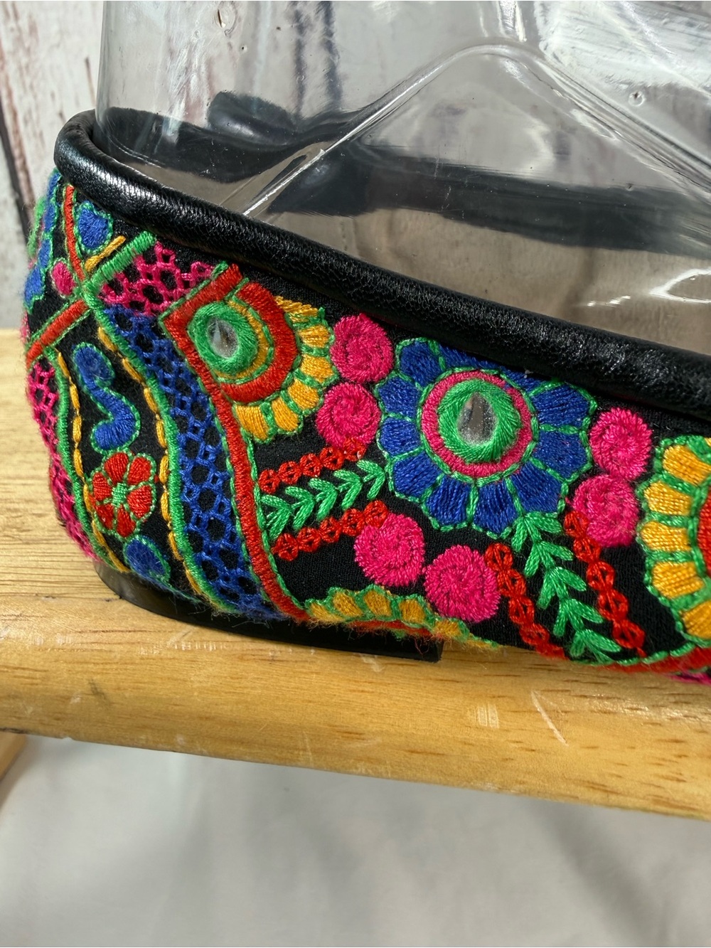 Sam Edelman Felicia Bazaar Floral Embroidered Majori Shisha Ballet Flats SZ 9.5 - Picture 3 of 15